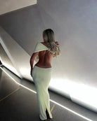 Perla maxi dress by B the label available for hire in Gold Coast, Queensland