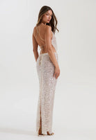 Crystal sequin set by Sydney Lane available for hire in Gold Coast, Queensland