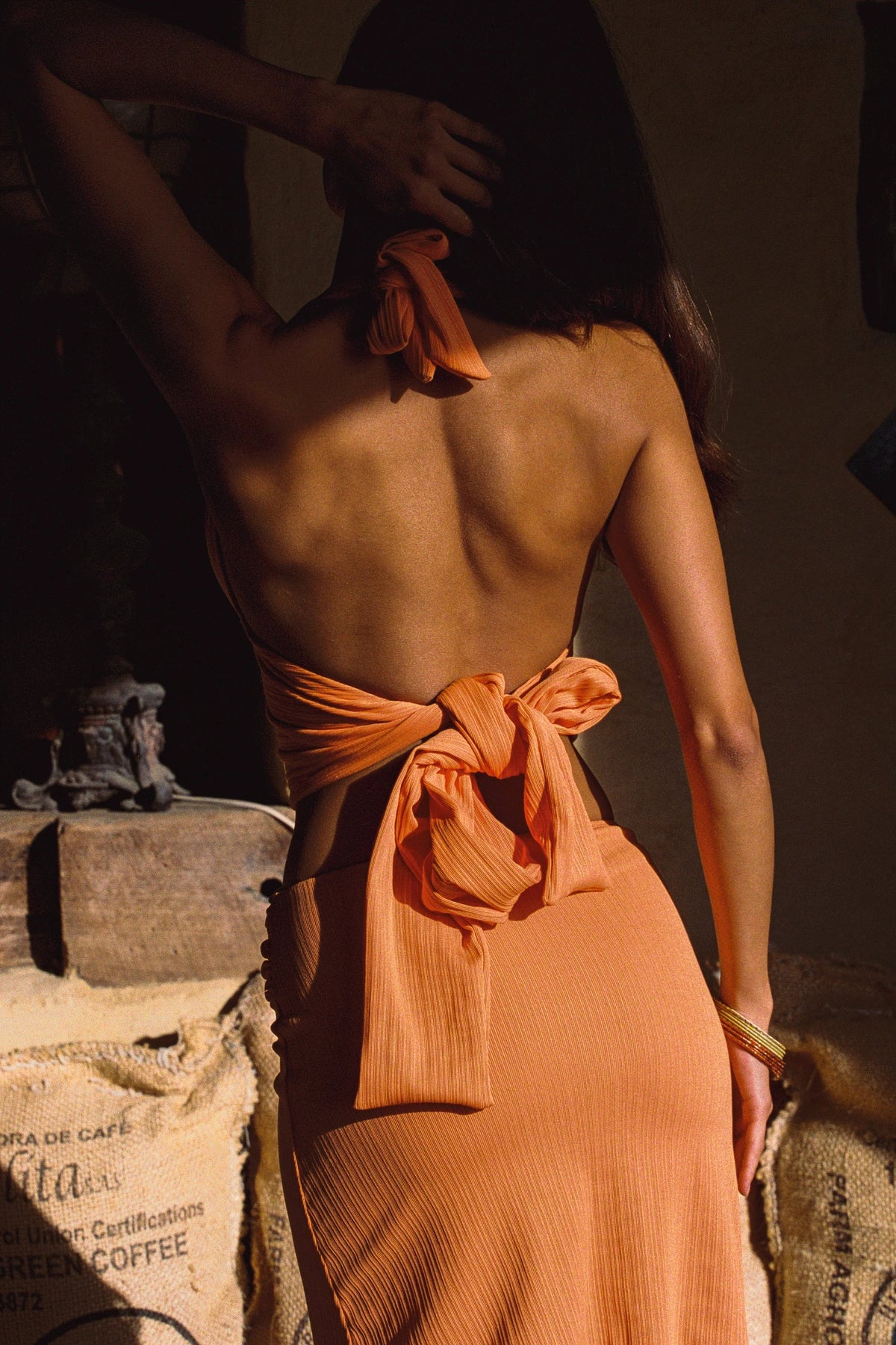 Tangerine set by Orphe available for hire in Gold Coast, Queensland