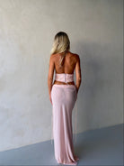 Bronte Top + Allira Maxi Skirt In Baby Pink