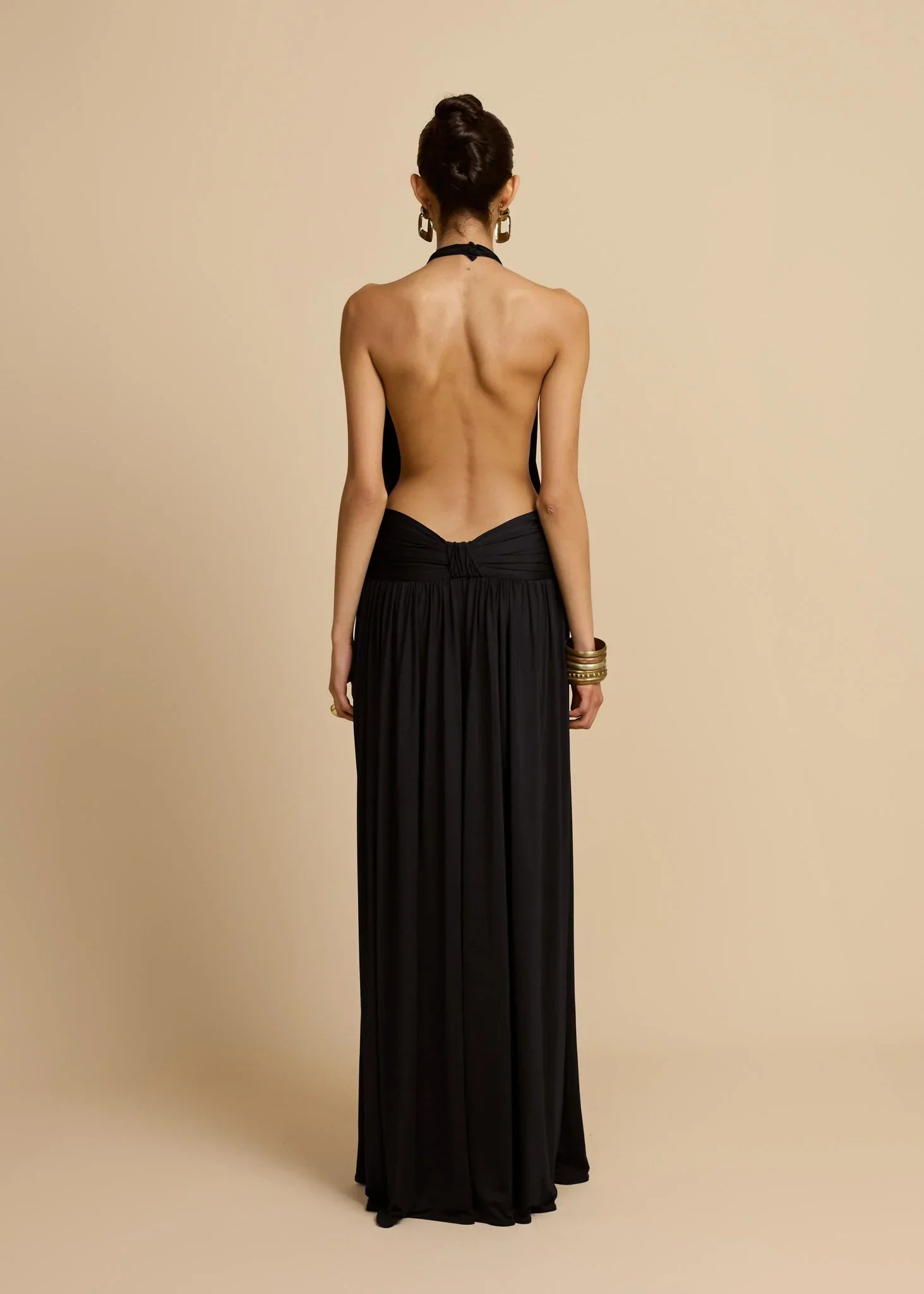 Santina Dress in Black