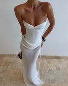 Verity Bustier In White