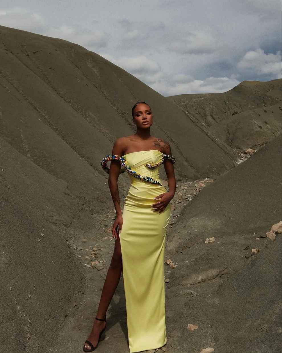 Diamond Snake Gown