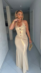Champagne Radiance Gown