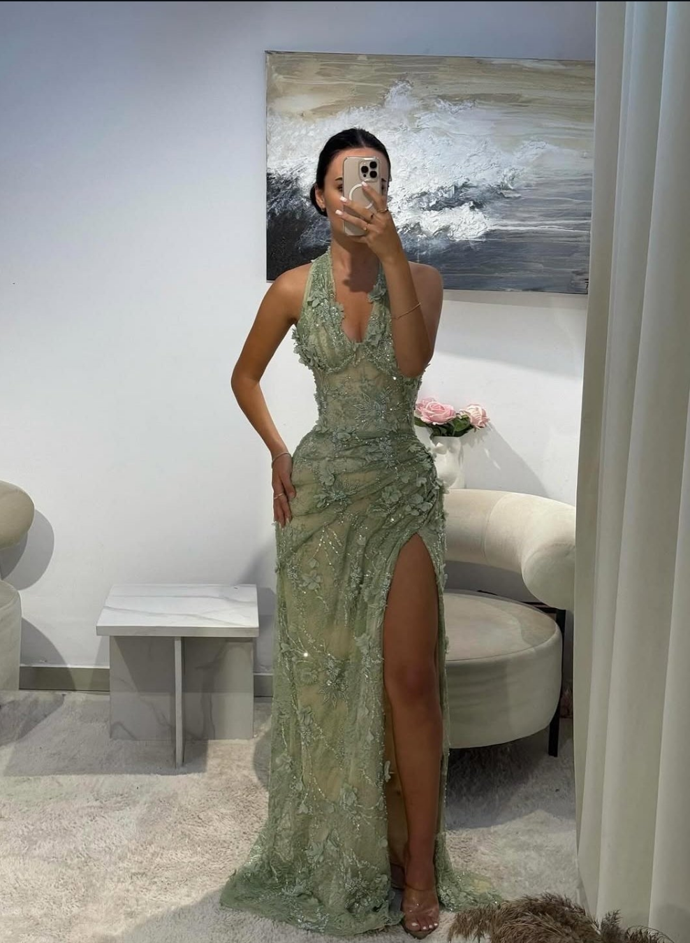 Corte Isla Gown