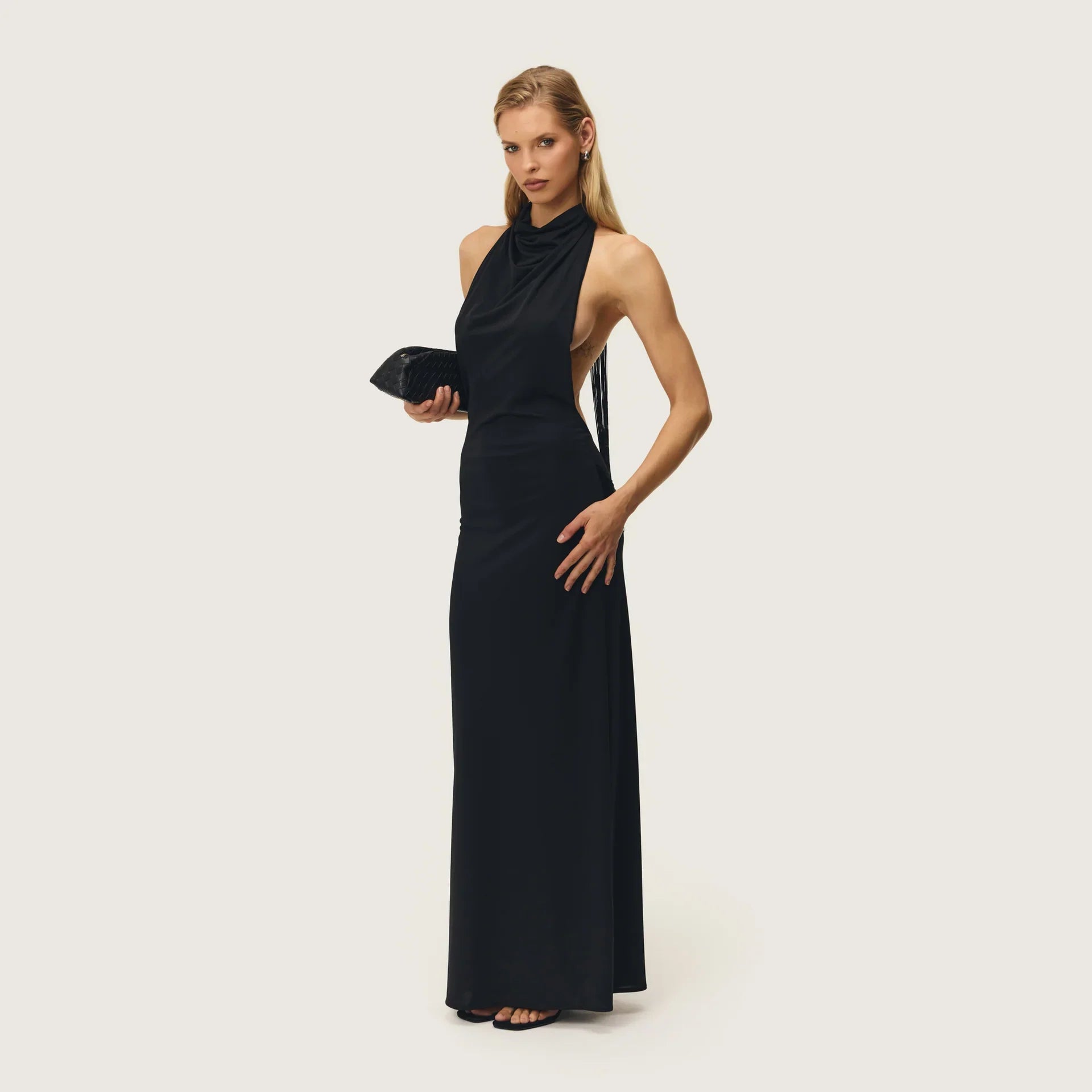 Jean Dress in Black