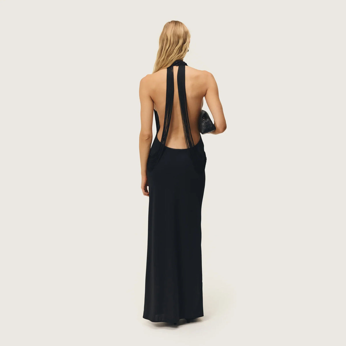 Jean Dress in Black