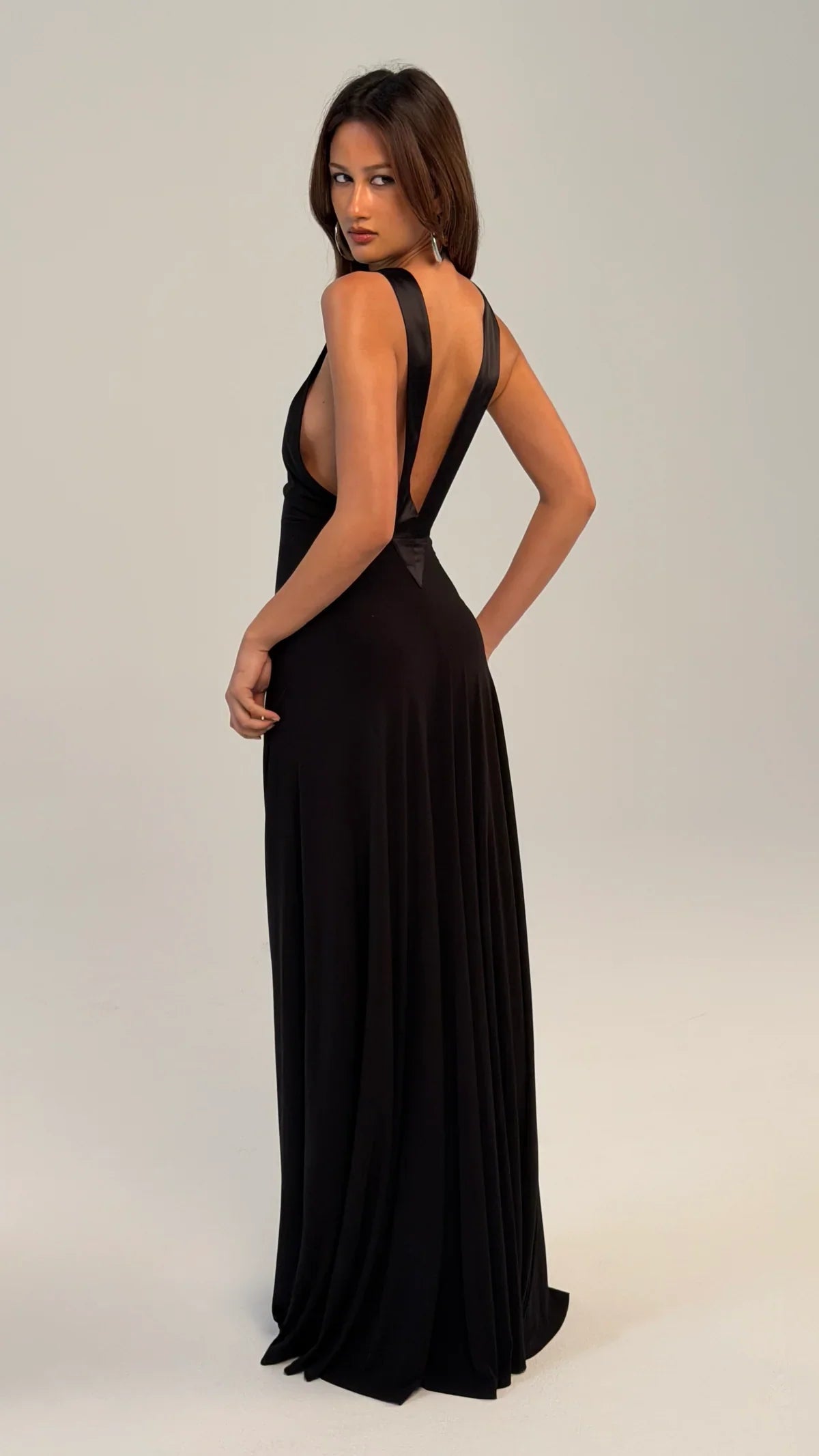Rosa Gown in Black