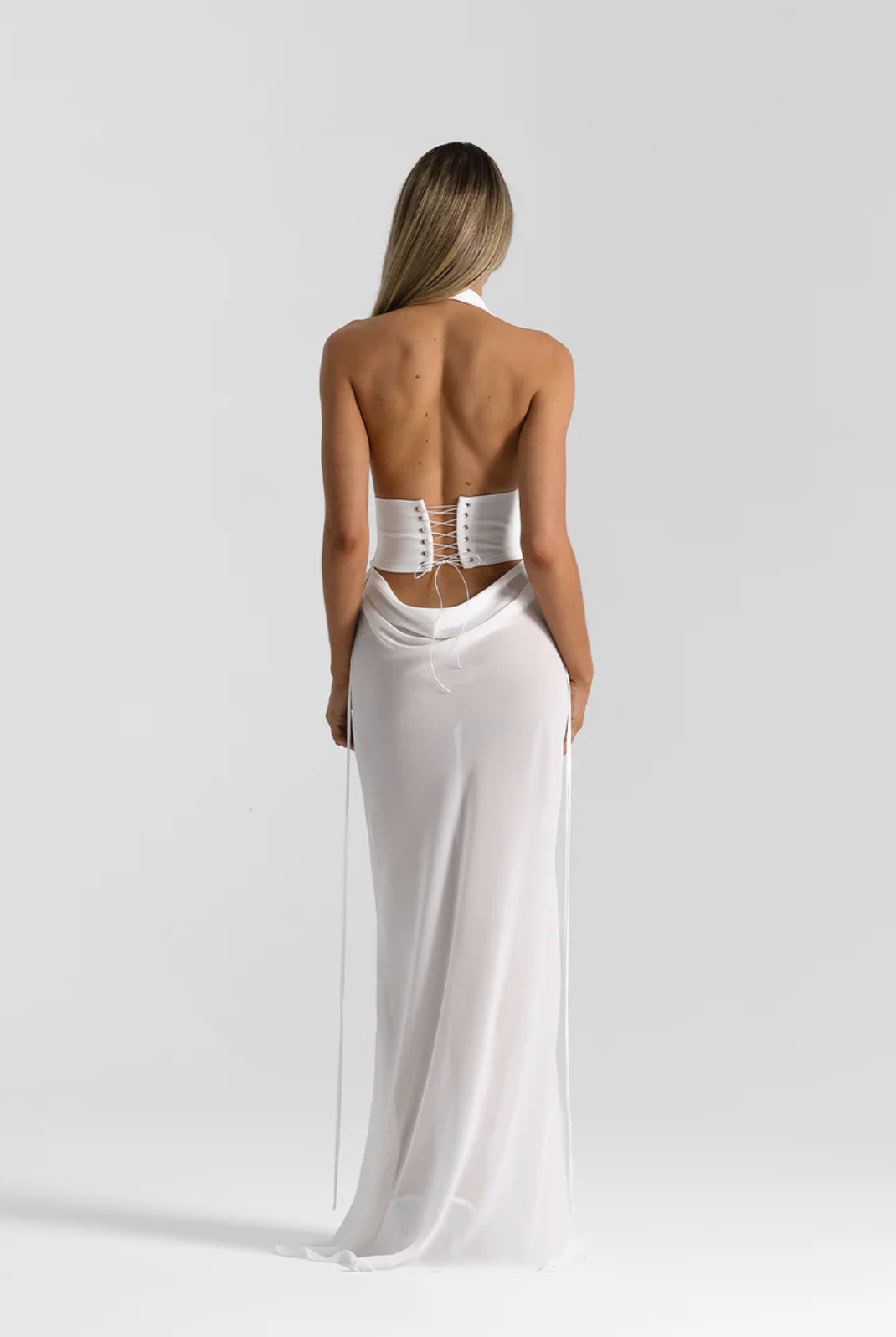 Bronte Top In White