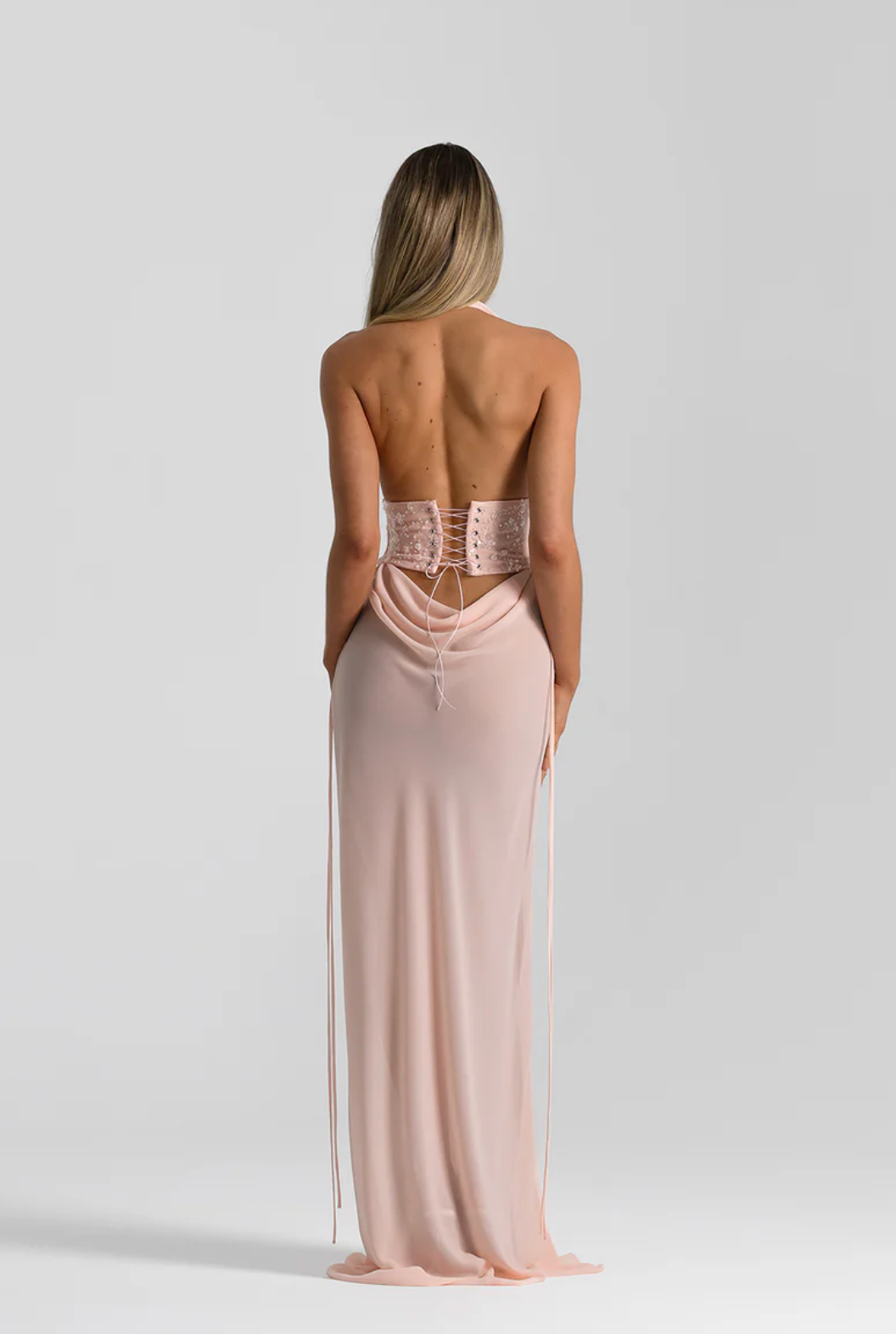 Bronte Top In Baby Pink