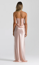 Verity Bustier In Baby Pink