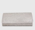 Silver Diamonte Clutch Bag