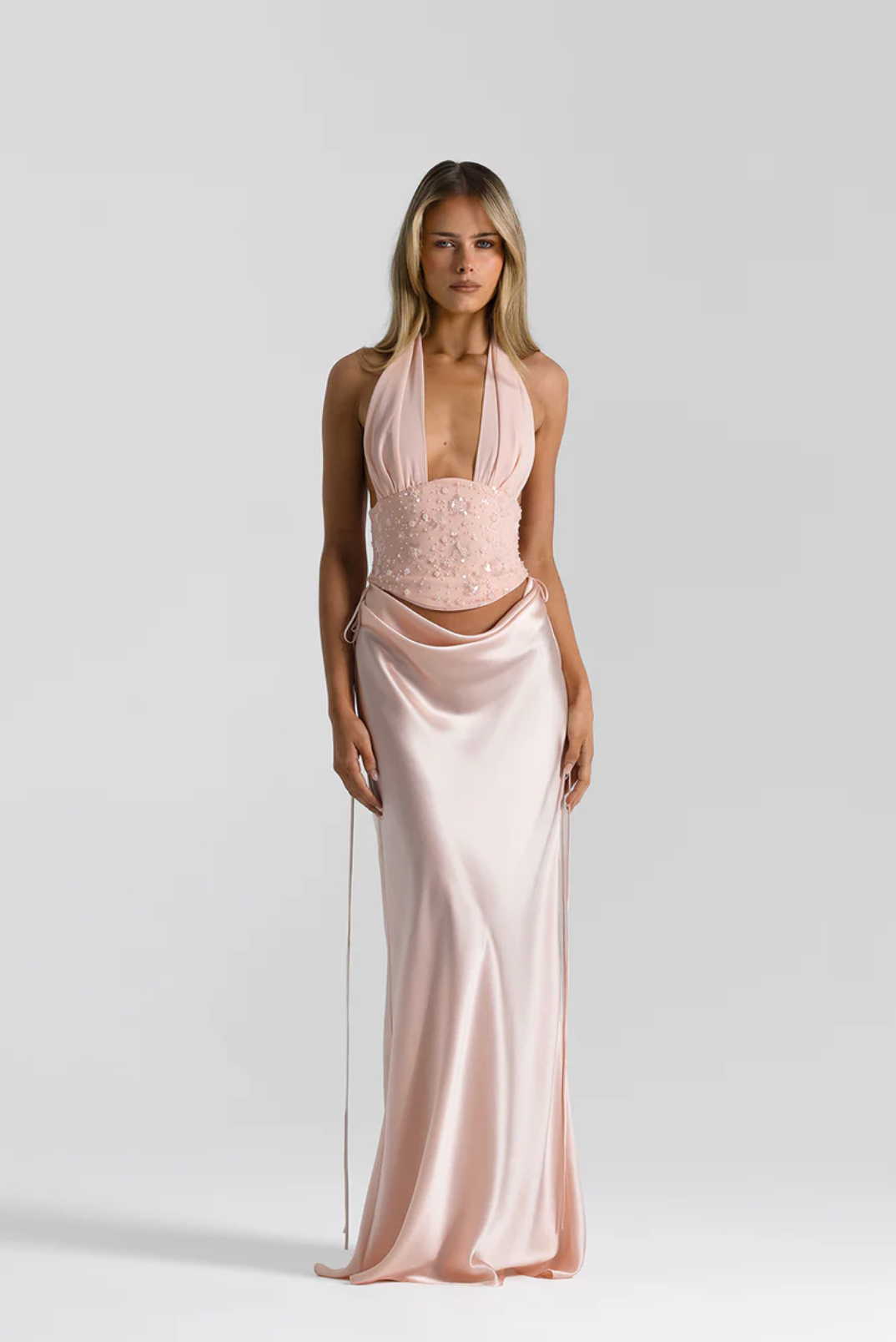 Bronte Top In Baby Pink