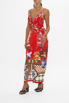 Camilla Strappy Dress With Twist Front