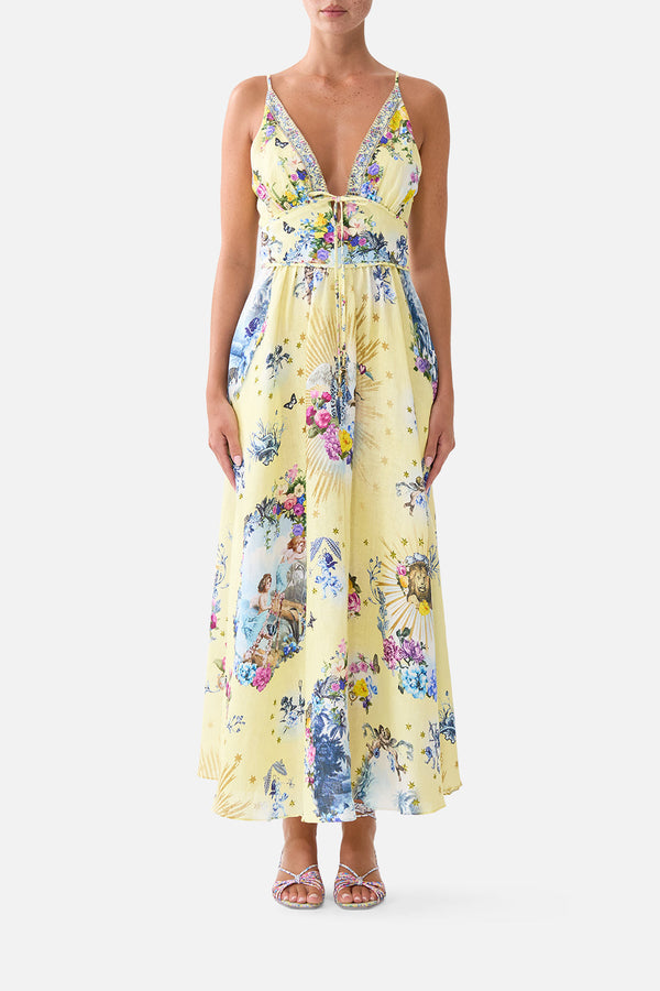 Camilla Waistband Dress With Tie Detail