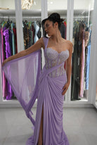 Lavender Bloom Gown