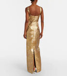 Simkhai Jacquard cocktail dress
