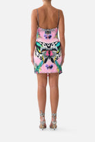 Camilla Drape Jersey Mini Dress